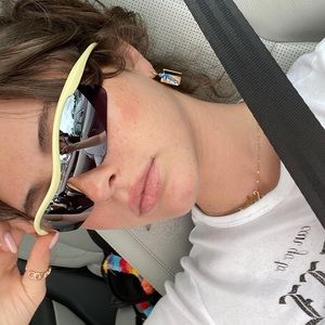 LEXXOLA Yellow Storm Sunglasses